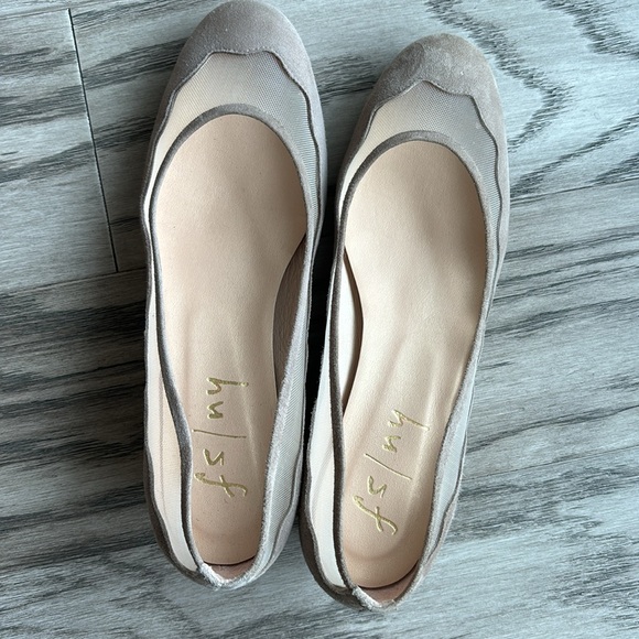 French sole fs/ny mesh wedge shoes size 7 - Picture 5 of 14